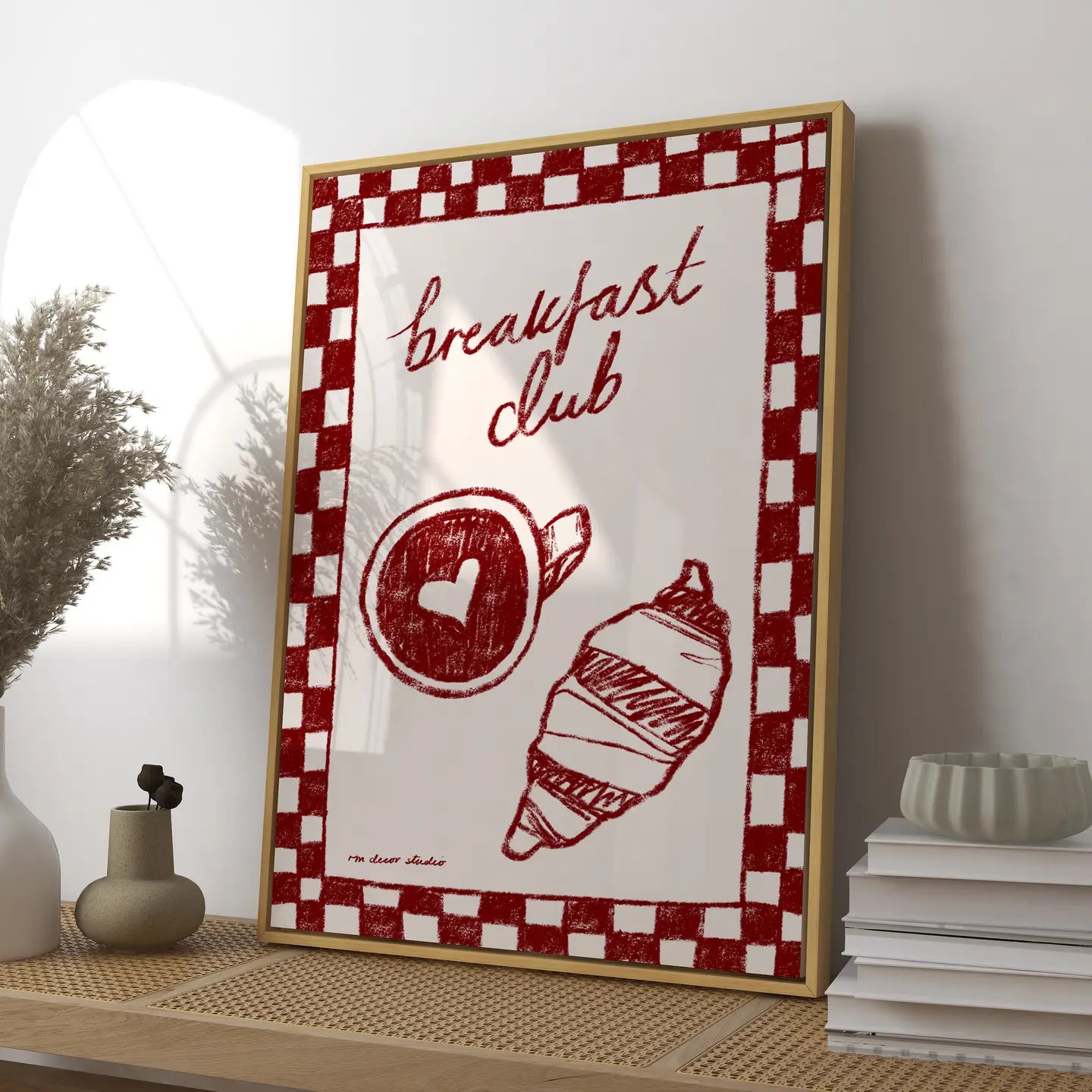 Affiche A3 – Breakfast Club ☕🥐