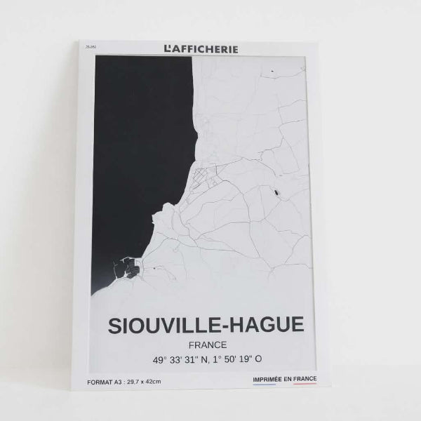 Affiche A3 – Plan de Siouville-Hague