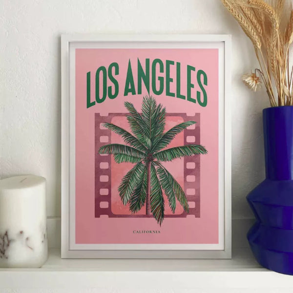 Affiche Los Angeles – Décoration murale 30 x 40 cm 🌴