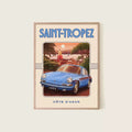 Affiche Saint-Tropez – Décoration murale 30 x 40 cm ☀️