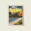 Affiche Spring – Décoration murale 30 x 40 cm 🌴