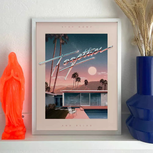 Affiche Together – Décoration murale 30 x 40 cm 🤍