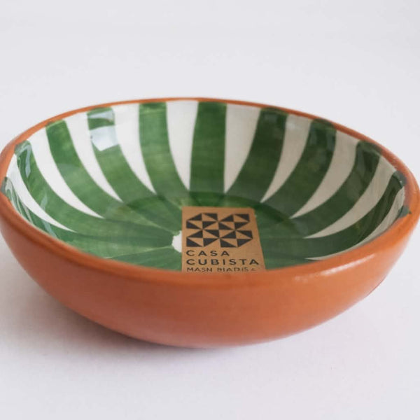 Mini bowls rayé Casa Cubista artisanat portugais