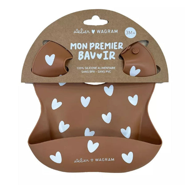 Bavoir en silicone – Atelier Wagram
