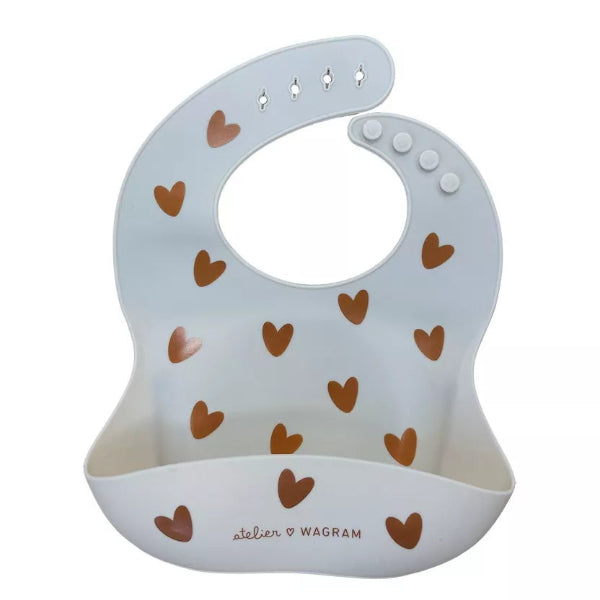 Bavoir en silicone – Atelier Wagram