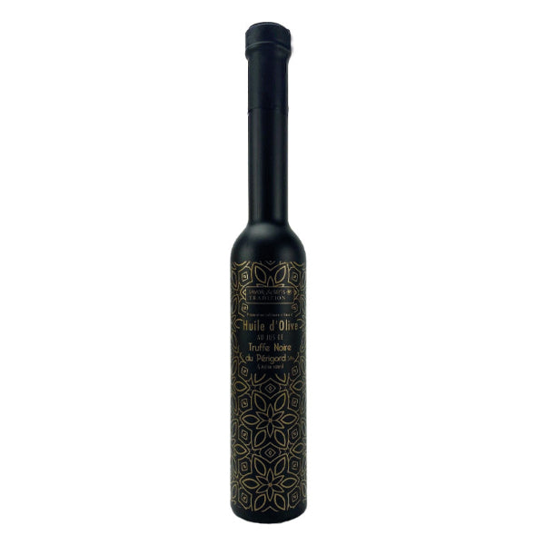Huile d’Olive au Jus de Truffe Noire – Condiment Gastronomique