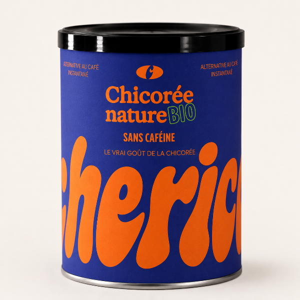 🌿☕ Cherico Nature BIO Sans Caféine – Chicorée Instantanée Bio 450 g