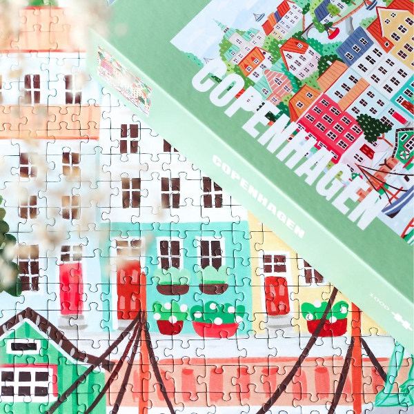 Puzzle Copenhague, 1000 pièces