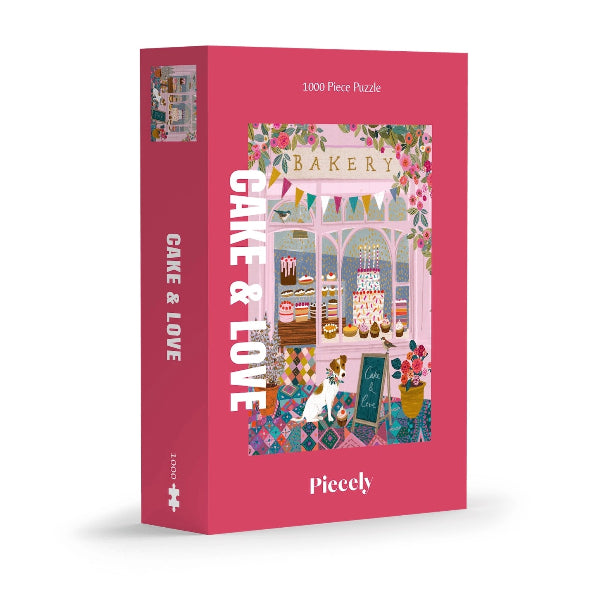 Puzzle Cake & love, 1000 pièces