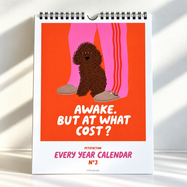 Calendrier mural « Dogs » n° 3 – Petisfaction
