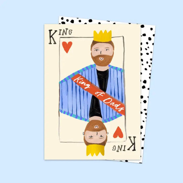 Carte King of Dad – Eleanor Bowmer 👑 Carte avec enveloppe