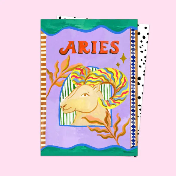 Carte du Zodiaque Bélier – Carte astrologie ♈✨