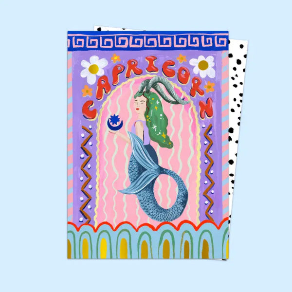 Carte du Zodiaque Capricorne – Carte astrologie ♑✨