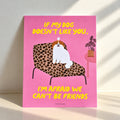 Carte postale humoristique Dogs Amis – Illustration de chiens