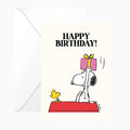 🎉Carte Double Peanuts « Happy Birthday » avec Snoopy