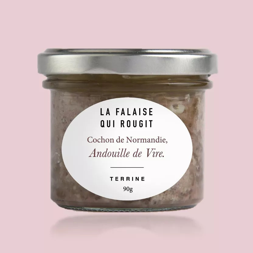 Terrine de cochon de Normandie, Véritable Andouille de Vire - La Falaise qui Rougit