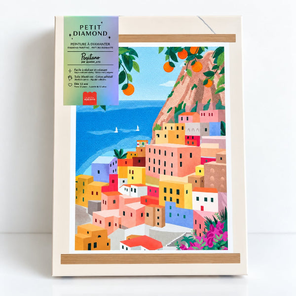 Coffret Diamond Painting – Positano par Petra Lidze