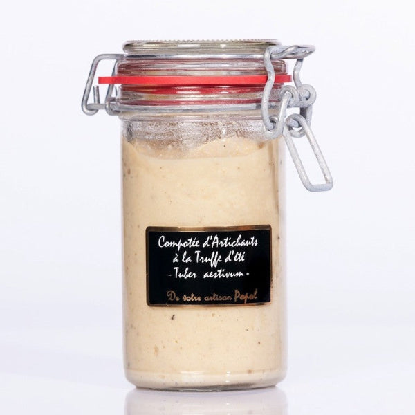 Compotée d’Artichaut à la Truffe d’Été Popol – Tartinable Gourmet 220 g