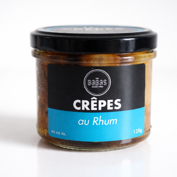 Crêpes au Rhum de Saint-Malo – Les Babas de Saint-Malo 120 g ou 220 g