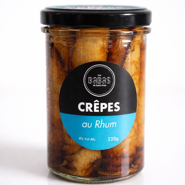 Crêpes au Rhum de Saint-Malo – Les Babas de Saint-Malo 120 g ou 220 g