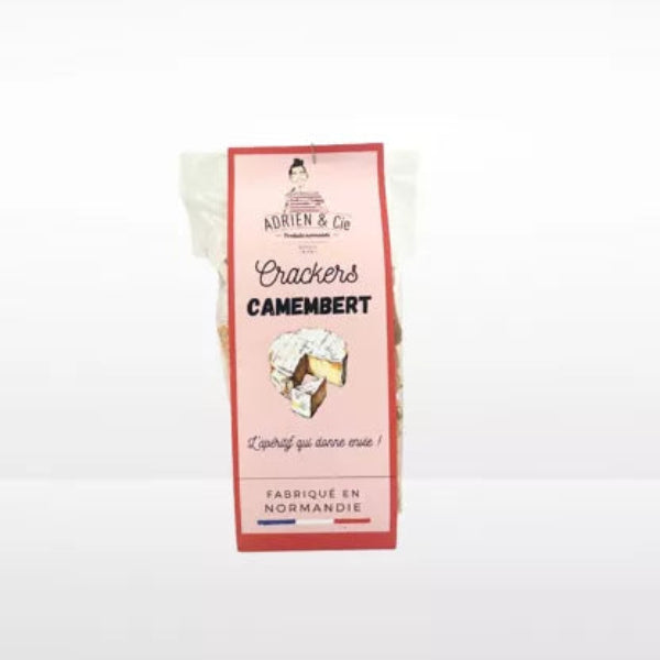 Crackers au Camembert de Normandie – Adrien & Cie – 100 g