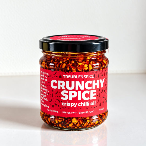 🛍️ Crunchy Spice – Huile pimentée croustillante chinoise