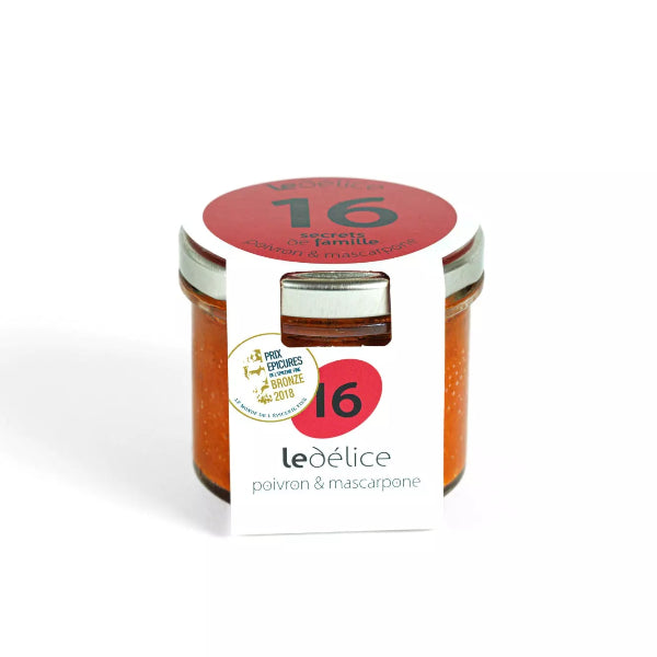 Délice de Poivron & Mascarpone – Tartinable Secrets de Famille