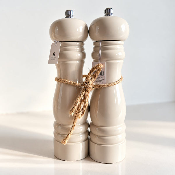 Duo de moulins à sel et poivre en bois 8 coloris différents – Ib Laursen