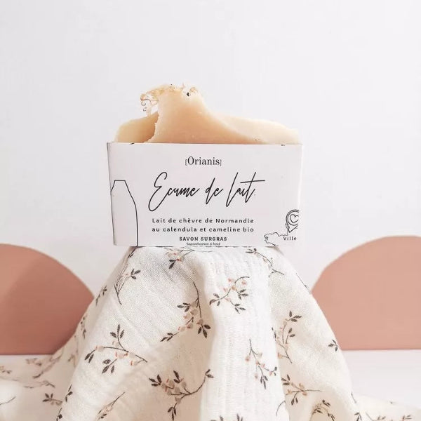 Savon "Ecume de lait" - Savonnerie Orianis en Normandie