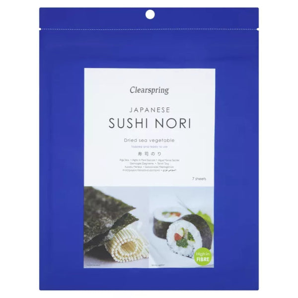Sushi Nori Grillé Clearspring – Algues pour Sushi