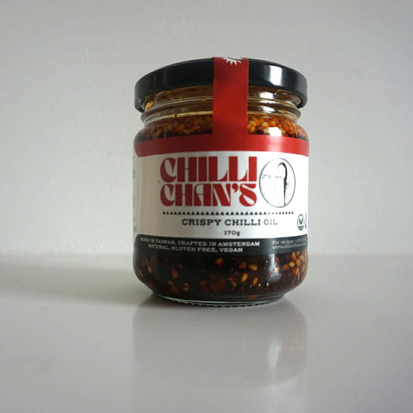 Huile Croustillante au Piment – Explosion de Saveurs & Crunch Irrésistible (170g)