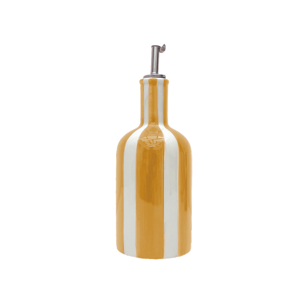 Huilier à Rayures – Bouteille à Huile Déco (6 Coloris)