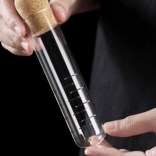 Infuseur à thé en tube de verre