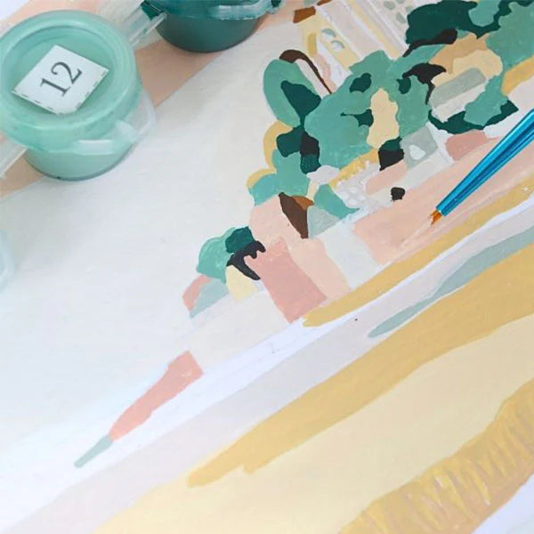 Coffret peinture au numéro – Mont-Saint-Michel