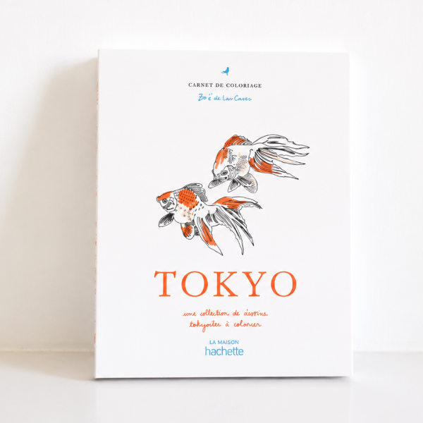 Cahier de Coloriages Tokyo – Illustré par Zoé de Las Cases