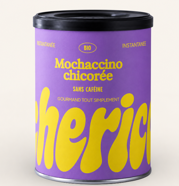 🌿🍫 Cherico Mochaccino Bio Sans Caféine – Boisson Instantanée Chicorée & Cacao 450 g