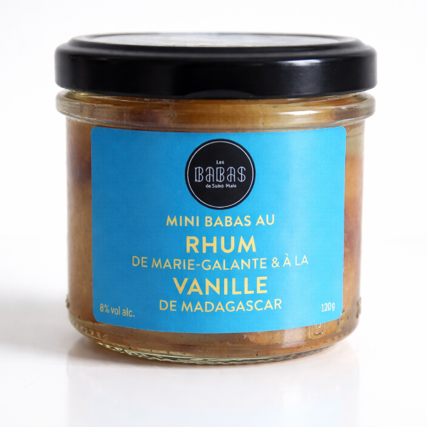 Mini Babas au Rhum & Vanille de Madagascar – Les Babas de Saint-Malo 120 g