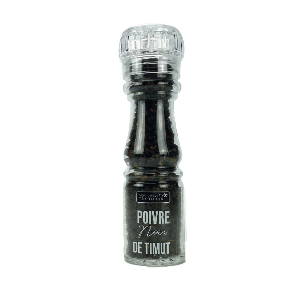 Moulin à Poivre Timut du Népal Rechargeable – Poivre aux Notes d’Agrumes