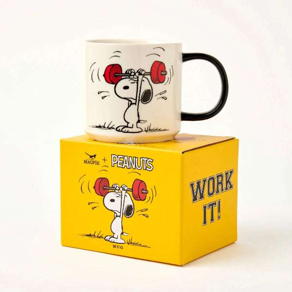 Tasse Snoopy Work It! – Mug Peanuts Original 330 ml