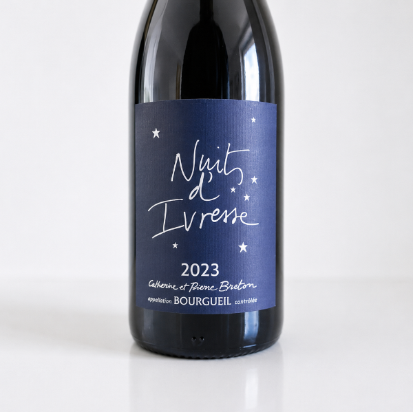 Domaine Breton "Nuit d'Ivresse" - AOC Bourgueil 2023 75 cl