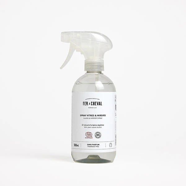 Spray Vitres & Miroirs – Fer à Cheval 500 ml 🌿