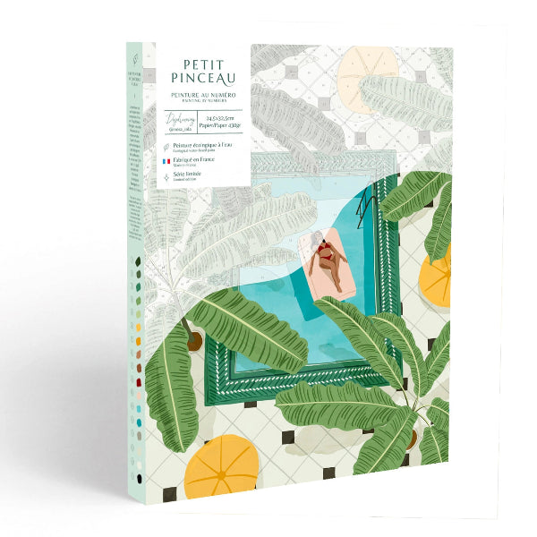 Coffret peinture au numéro - Petit Pinceau - Daydreaming par Nora Dong