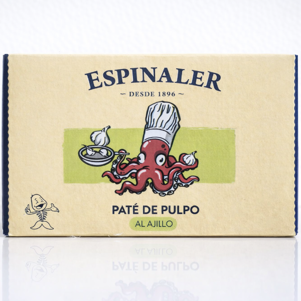Pâté de Poulpe à l’Ail Espinaler – 82 g