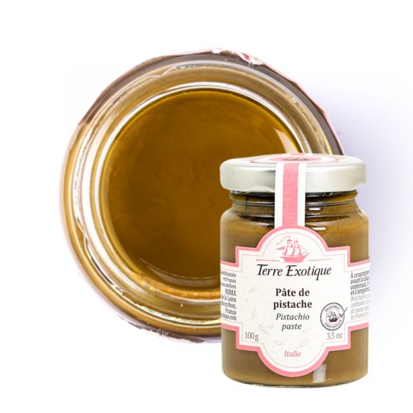 Pâte de Pistache Terre Exotique 100g – Ingrédient Pâtisserie