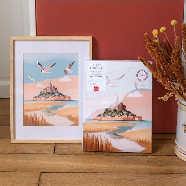 Coffret peinture au numéro – Mont-Saint-Michel