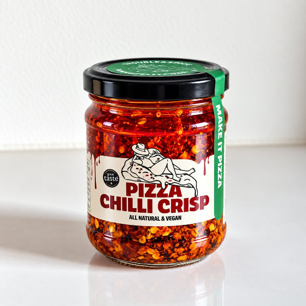 Pizza Chilli Crisp – Huile pimentée croustillante primée