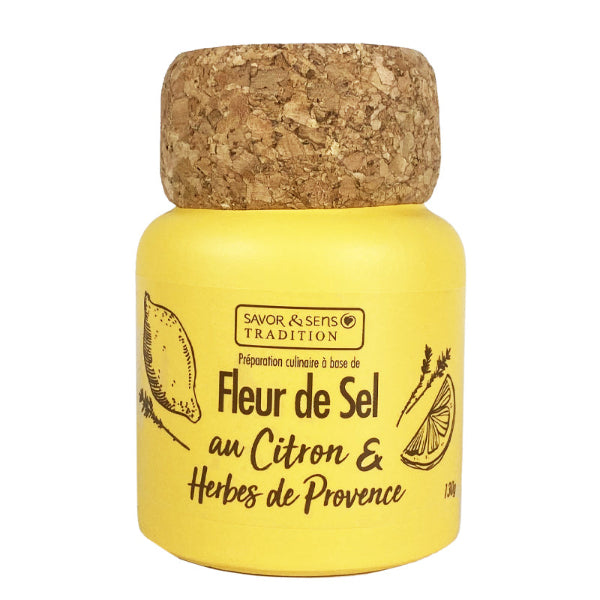 Fleur de Sel Citron & Herbes de Provence – Sel Aromatique Méditerranéen