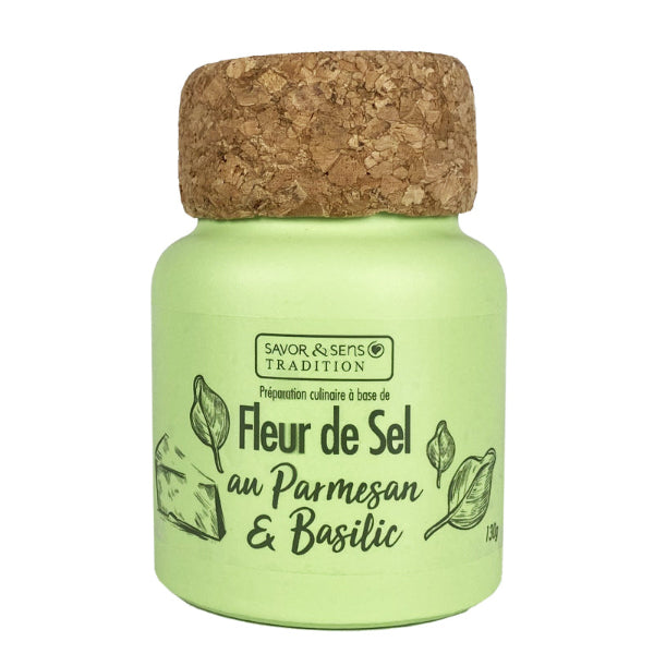 Fleur de Sel Parmesan & Basilic – Sel Aromatique Saveur Italienne