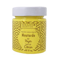 Moutarde au Thym & Citron – Condiment Méditerranéen Parfumé