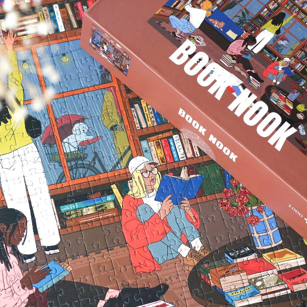 Puzzle Book Nook – 500 pièces 📚🧩